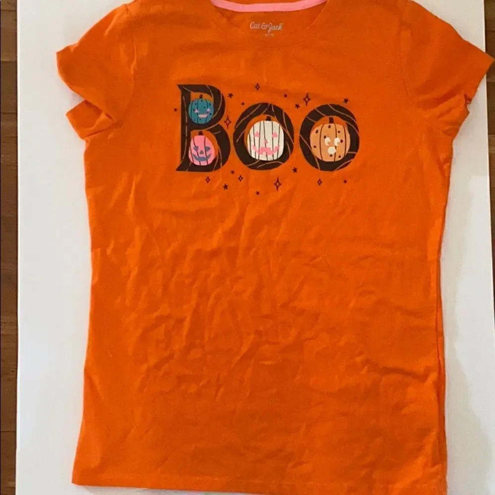 Cat&jack Halloween kids shirt EUC